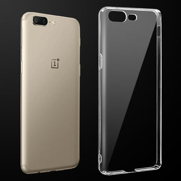 Crystal Clear Hard Anti-Yellow Transparent Back Cover Case For OnePlus 5