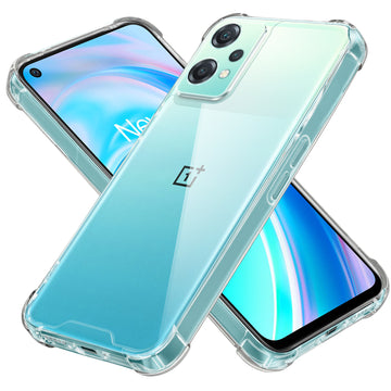 Transparent Shockproof Phone Back Cover Case With Raised Edges For OnePlus Nord CE 2 Lite 5G