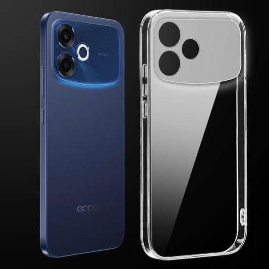 Crystal Clear Hard Anti-Yellow Transparent Back Cover Case For Oppo F33 Pro 5G