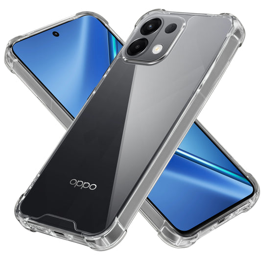 Transparent Shockproof Phone Back Cover Case With Raised Edges For Oppo K13 5G