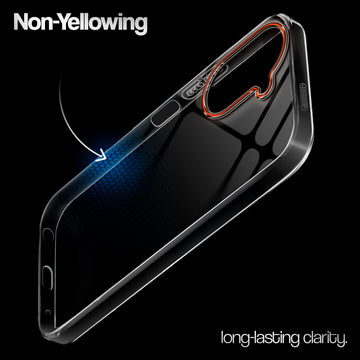 Crystal Clear Anti-Yellow Transparent Back Cover Case With Camera Ring Protection for Redmi A5 4G