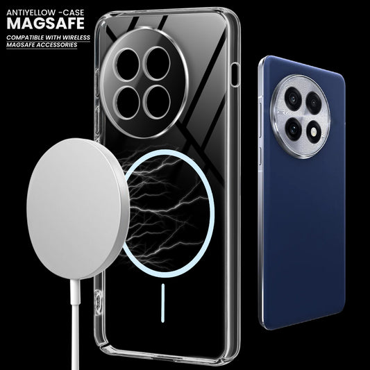 Crystal Clear Anti-Yellowing Magsafe Case For OnePlus 13R 5G