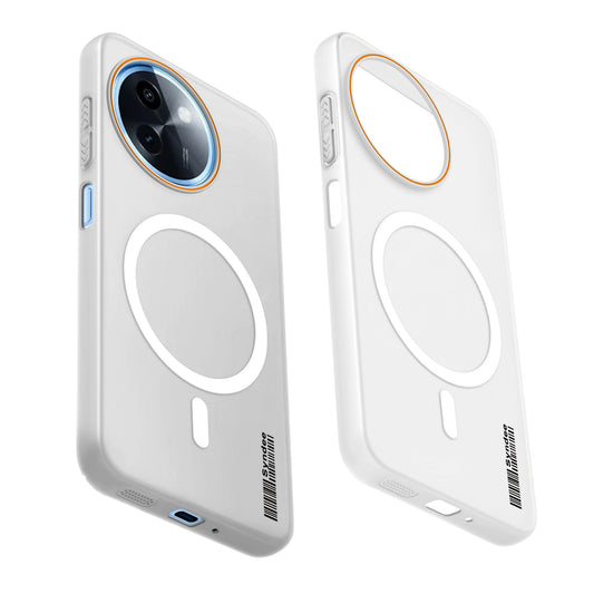 Colourful Frosted Matte With Raised Camera Protection Back Cover Case For Vivo Y39 5G