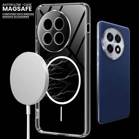 Crystal Clear Anti-Yellowing Magsafe Case For OnePlus 13R 5G