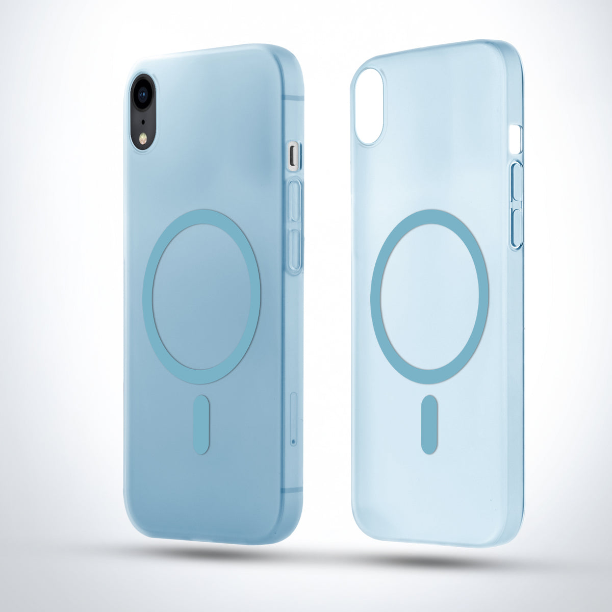 Slim Matte Wireless Charging Support Back Cover for Apple iPhone XR