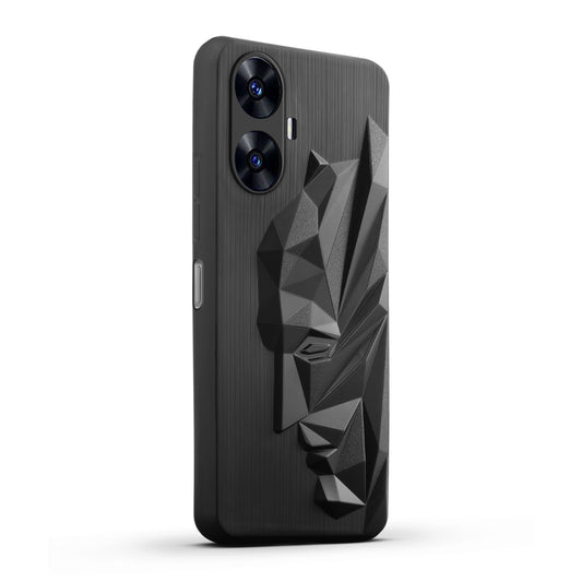 3D Design Soft Silicone Back Cover For Realme Narzo N55