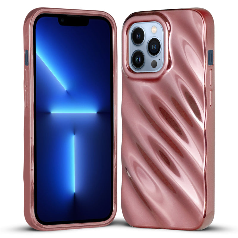 Wave Shiny Back Case for Apple iPhone 13 Pro Max