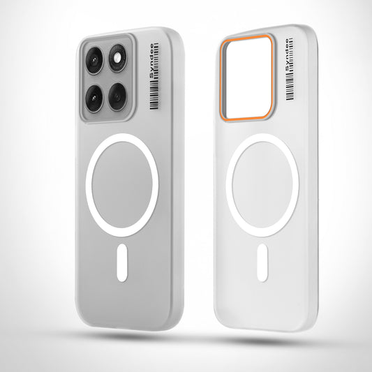 Elegant Colorful Frosted Matte Back With MagSafe Support Back Case For Motorola Moto Edge 60 5G