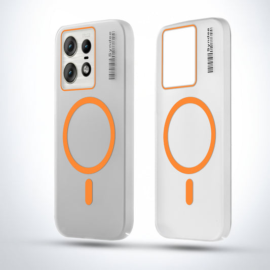 New Elegant Frosted Matte Slim Back With MagSafe Support Back Case For Motorola Edge 50 Pro 5G