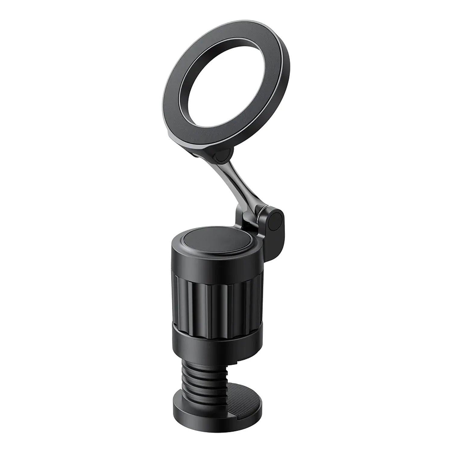 Magnetic Phone Holder, Travel-Ready Mount with Powerful Grip and Secure Clamp for Desks, Dashboards, and All Flat Surfaces