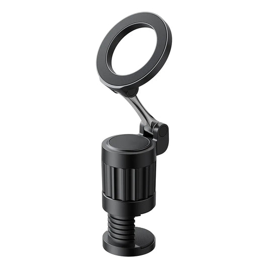 Magnetic Phone Holder, Travel-Ready Mount with Powerful Grip and Secure Clamp for Desks, Dashboards, and All Flat Surfaces
