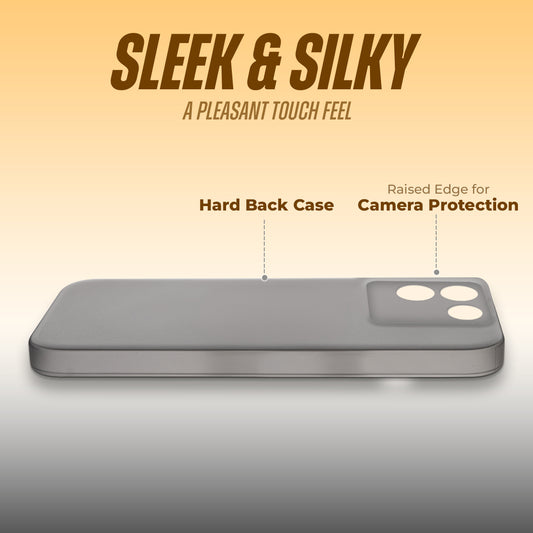 Ultra-Thin Frosted Matte Anti-Yellow Hard Back Case for Vivo T2 Pro 5G