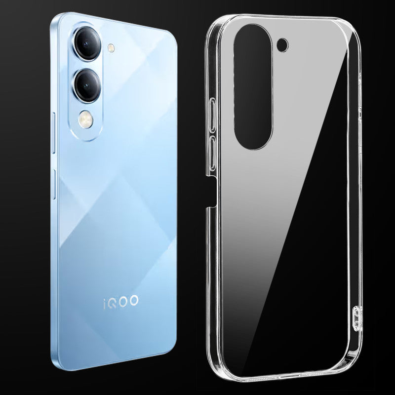 Crystal Clear Hard Back Anti-Yellowing Phone Case For iQoo Z10 Lite 5G