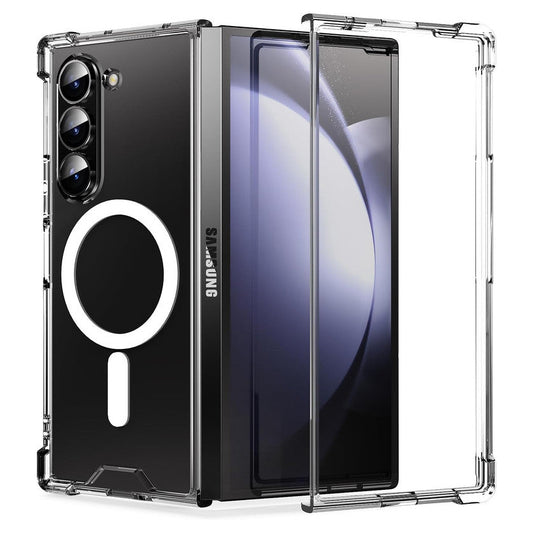 High Quality MagSafe Transparent Back Case for Samsung Fold 6