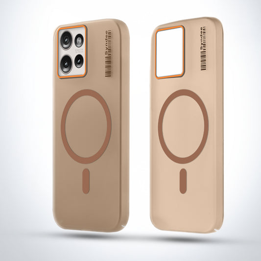 Elegant Colorful Frosted Matte Back With MagSafe Support Back Case For Motorola Moto Edge 50 5G