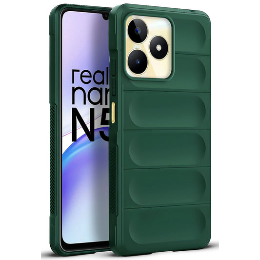 Liquid Silicone Comfort Grip Soft Touch Matte TPU Case for  Realme Narzo N53