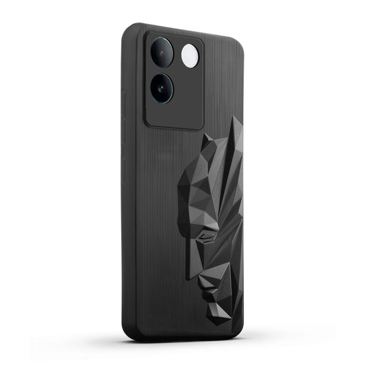 3D Design Soft Silicone Back Cover For iQOO Z7 Pro 5G