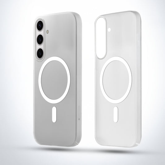 Sleek Frosted Matte Hard Back Cover With MagSafe Compatible Back Case for Samsung S24 Plus 5G