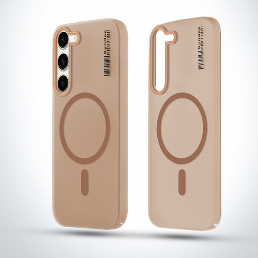 Colorful Frosted Matte Wireless Charging Support For Samsung S23 5G