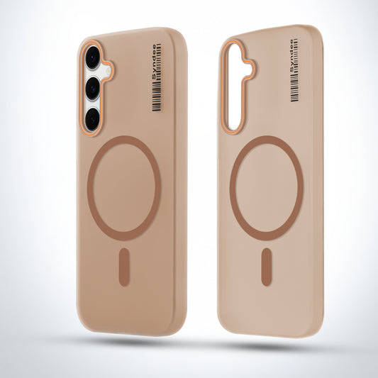 Colorful Frosted Matte Wireless Charging Support For Samsung S24 FE 5G