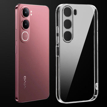 Crystal Clear Hard Anti-Yellow Transparent Back Cover Case For Vivo Y31 2025