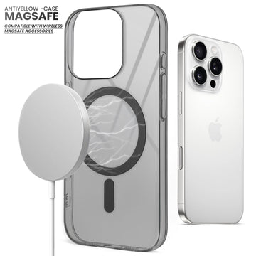 Crystal Clear Hard Back Anti-Yellowing with MagSafe Compatibility Phone Case For Apple iphone 16 Pro Max