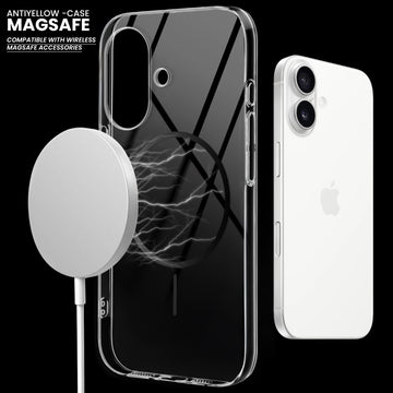 Crystal Clear Anti-Yellowing Magsafe Case For Apple iPhone 16