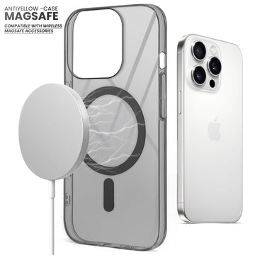 Crystal Clear Hard Back Anti-Yellowing with MagSafe Compatibility Phone Case For Apple iphone 13 Pro