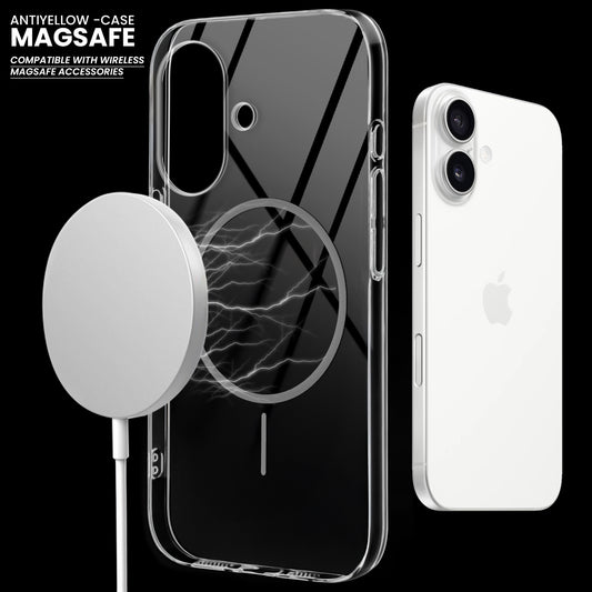 Crystal Clear Anti-Yellowing Magsafe Case For Apple iPhone 16