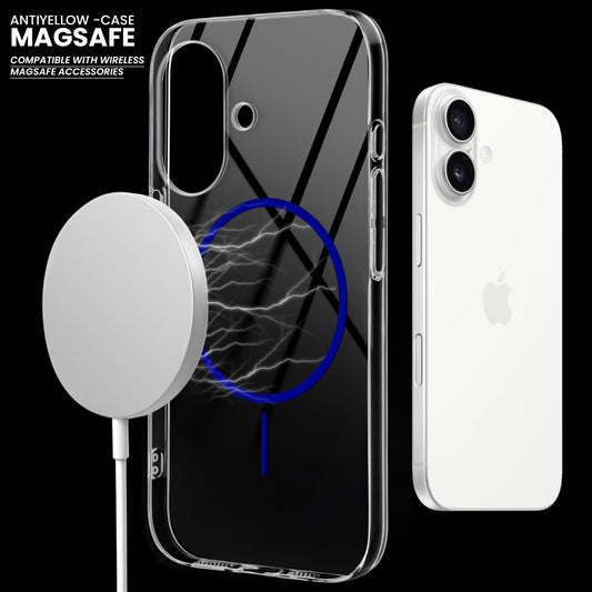 Crystal Clear Anti-Yellowing Magsafe Case For Apple iPhone 16