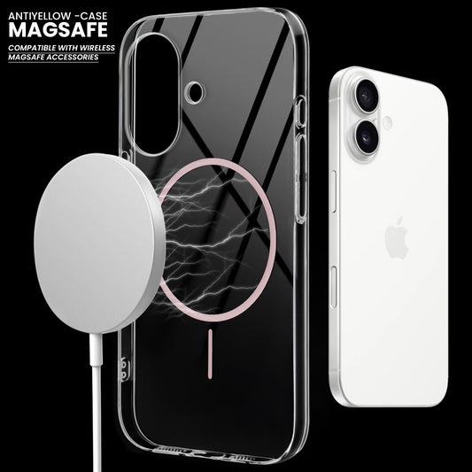 Crystal Clear Anti-Yellowing Magsafe Case For Apple iPhone 16 Plus