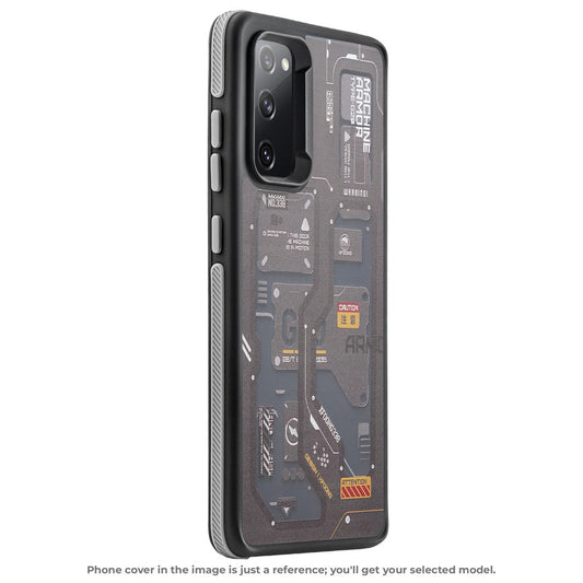 Circuit Printed Hard Back Cover Case For Samsung S20 FE 5G