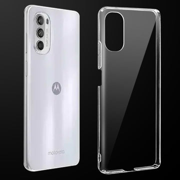 Crystal Clear Hard Back Anti-Yellowing Phone Case For Motorola Moto G52