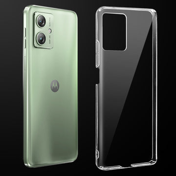 Crystal Clear Hard Back Anti-Yellowing Phone Case For Motorola G54 5G