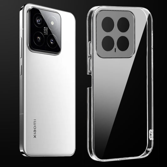 Crystal Clear Hard Anti-Yellow Transparent Back Cover Case For Xiaomi 14 5G