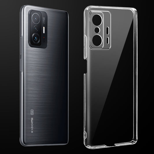 Crystal Clear Hard Anti-Yellow Transparent Back Cover Case For Redmi 11T 5G