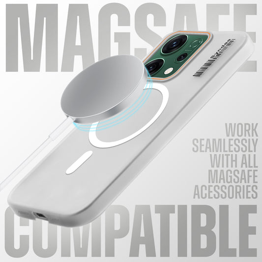 Colorful Frosted Matte MagSafe For Oppo Reno 14 5G