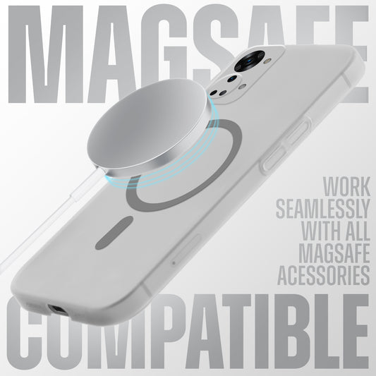 Sleek Frosted Matte Hard Case with MagSafe Support For OnePlus Nord 2T 5G