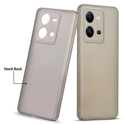 Ultra-Thin Frosted Matte Anti-Yellow Hard Back Case for Vivo V25 5G