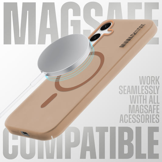 Elegant Colorful Frosted Matte Back With MagSafe Support Back Case For Samsung A56 5G
