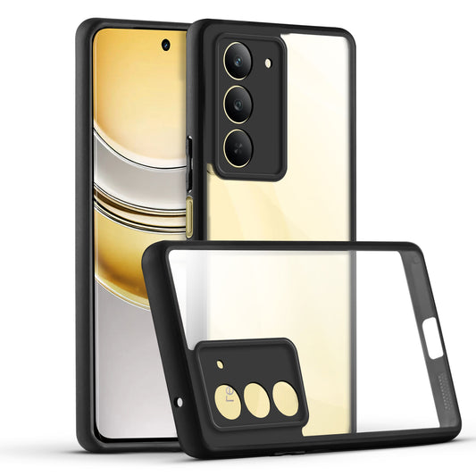 Soft Frame Clear Case For Realme Narzo 80x 5G