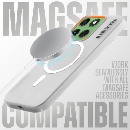 Colorful Frosted Matte MagSafe For Motorola Moto Edge 60 5G