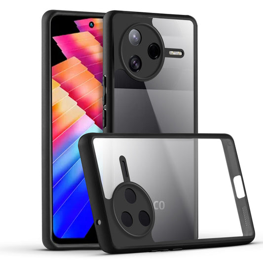 Soft Frame Clear Case For Poco F7 Pro 5G