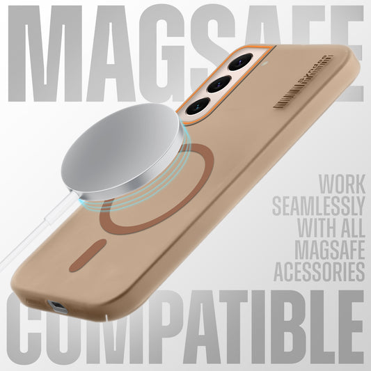 Colorful Frosted Matte MagSafe For Samsung S22 5G