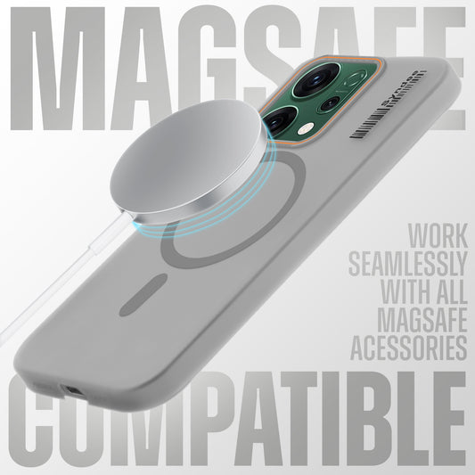 Colorful Frosted Matte MagSafe For Oppo Reno 14 5G