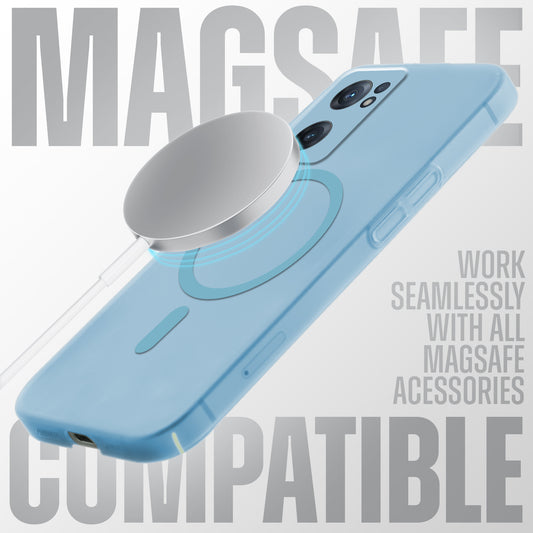 Sleek Frosted Matte Hard Case with MagSafe Support For OnePlus Nord CE 2 5G