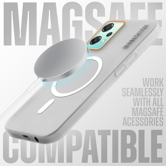 Colorful Frosted Matte MagSafe For OnePlus Nord CE 2 Lite 5G