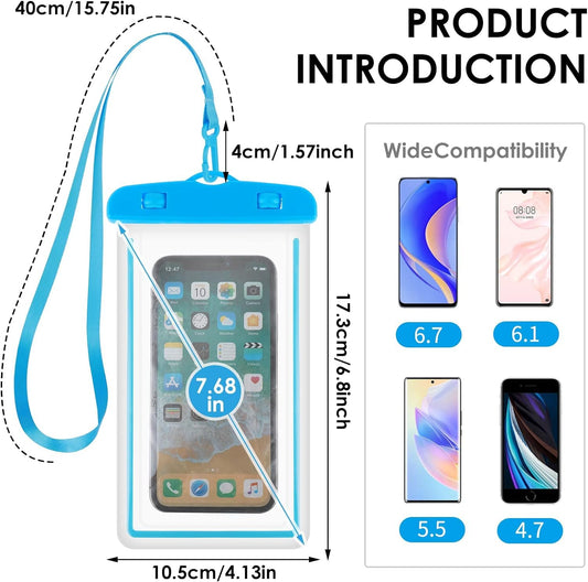 Waterproof Phone Pouch - Random Color Dispatch
