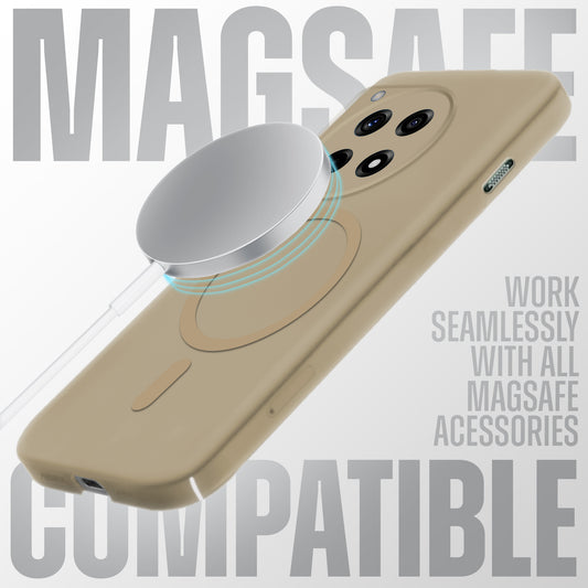 Sleek Frosted Matte Hard Case with MagSafe Support For OnePlus 12R 5G