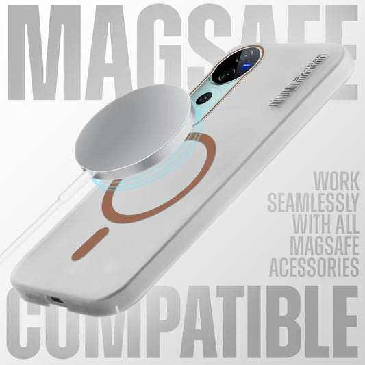 New Sleek Matte MagSafe Case For Vivo V40 Pro 5G